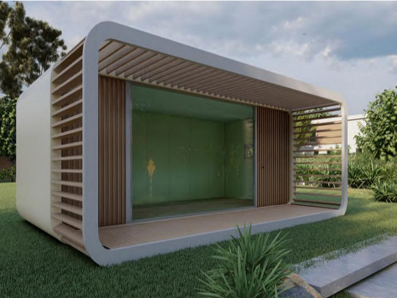 Bangladesh capsule tiny house with storage space customizations