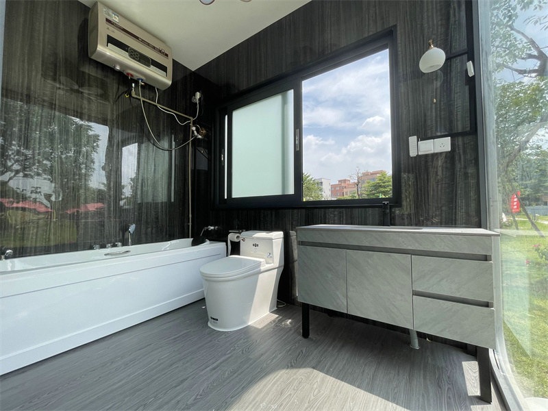 High-tech Tiny Capsule Rooms categories with Turkish bath facilities
