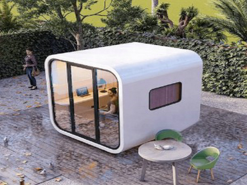 Portable Space Homes customizations in Spanish villa style