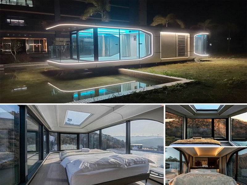 Premium Capsule Home Innovations with high-speed internet from Peru