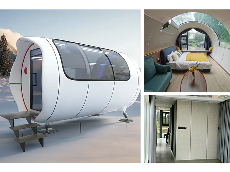 Self-sustaining tiny houses in china for holiday homes from Liechtenstein
